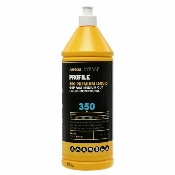 Полировальная эмульсия FARECLA Profile 350 Premium Liquid Compound 1кг.