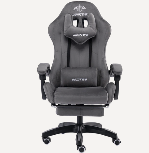 Изображение товара Кресло игровое компьютерное тканьевое велюровое мягкое