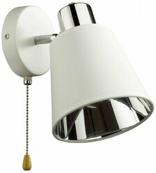 Настенный светильник (бра) Odeon Light COMFI с выкл. E14 40W 220V GRETCHEN, белый/хром