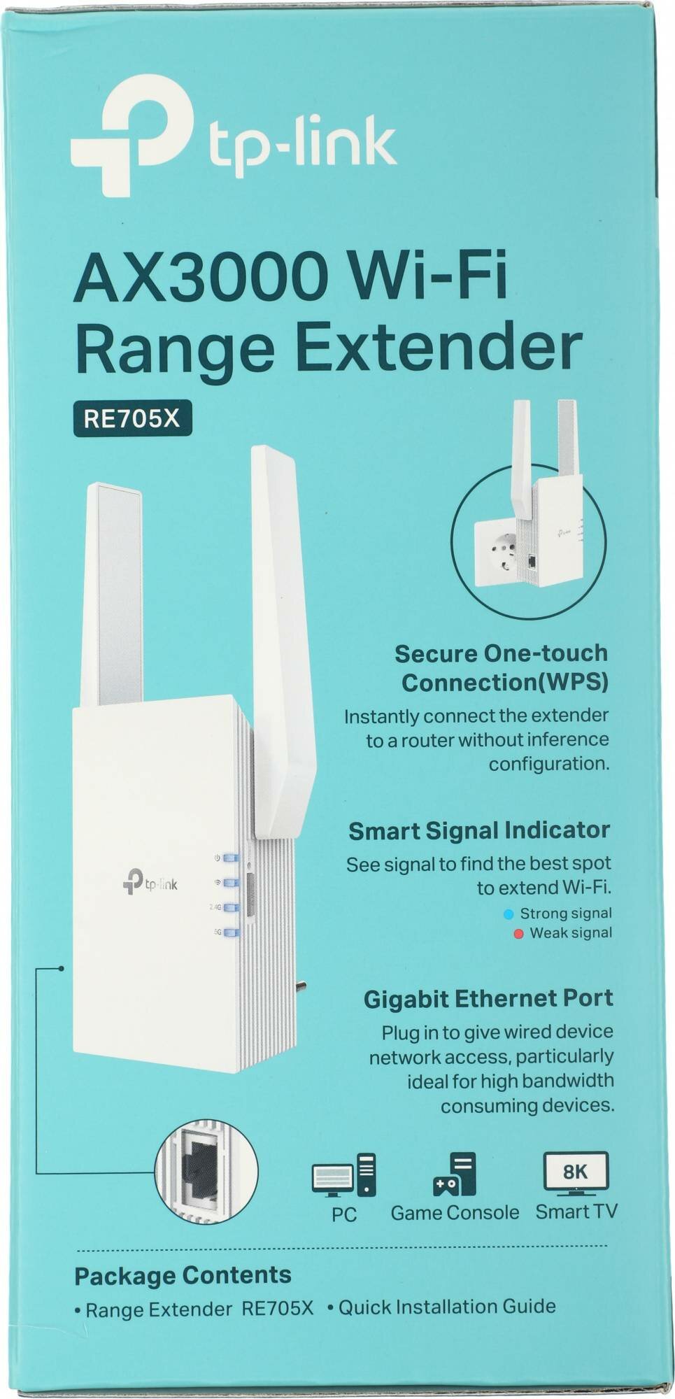 RE705X AX3000 Усилитель сигнала Wi-Fi 6 TP-LINK - фото №10