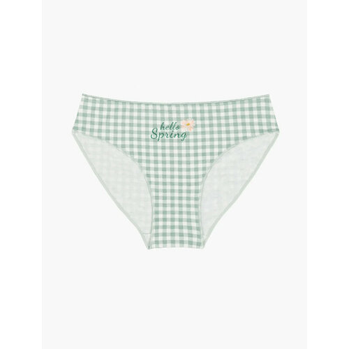 фото Трусы indefini, размер m(46), белый, зеленый