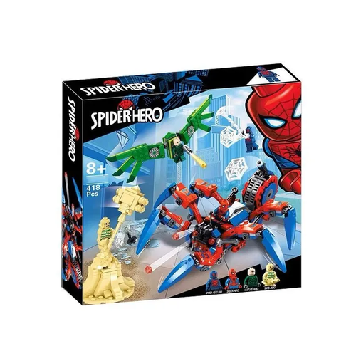 фото Конструктор "паучий вездеход" spider-hero 418 деталей toys