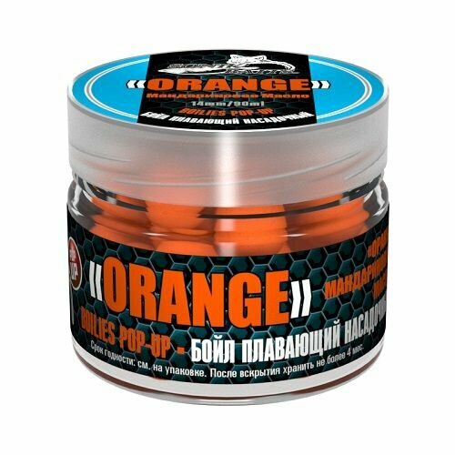 бойлы насад плав двух цв sonik baits crenberry shrimp fluo pop ups 14мм 90мл Бойлы насад. плав. Sonik Baits ORANGE-TANGERINE Oil Fluo Pop-ups 14мм 90мл