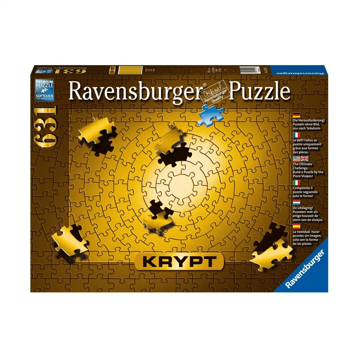 Ravensburger Пазл "Крипт. Золото" 631 эл. 15152