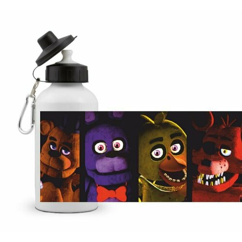 фото Спортивная бутылка 5 ночей с фредди, five nights at freddy s, фнаф, аниматроники №9 goodbrelok