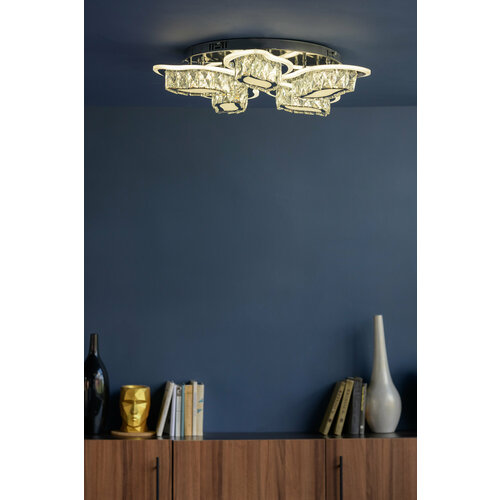 Люстра хрустальная потолочная 