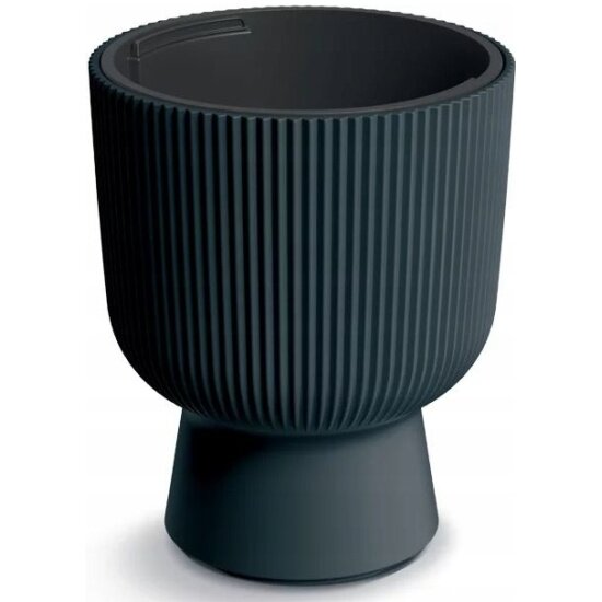 Кашпо Prosperplast Milly для цветов со вставкой  антрацит  d  23 9 см  h 30 5 см  8 5 л PPDBMIG240 S433
