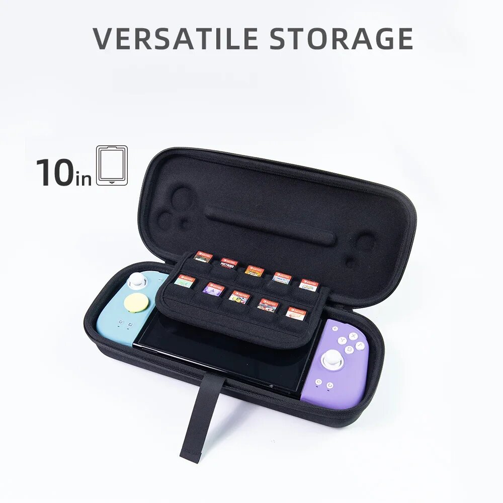 Сумка для хранения Mobapad, жесткая сумка для переноски телефона для Nintendo Switch, чехол на молнии, противоударный защитный чехол для контроллера Mobapad M6 — фото 1
