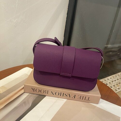 Сумка мессенджер , фиолетовый