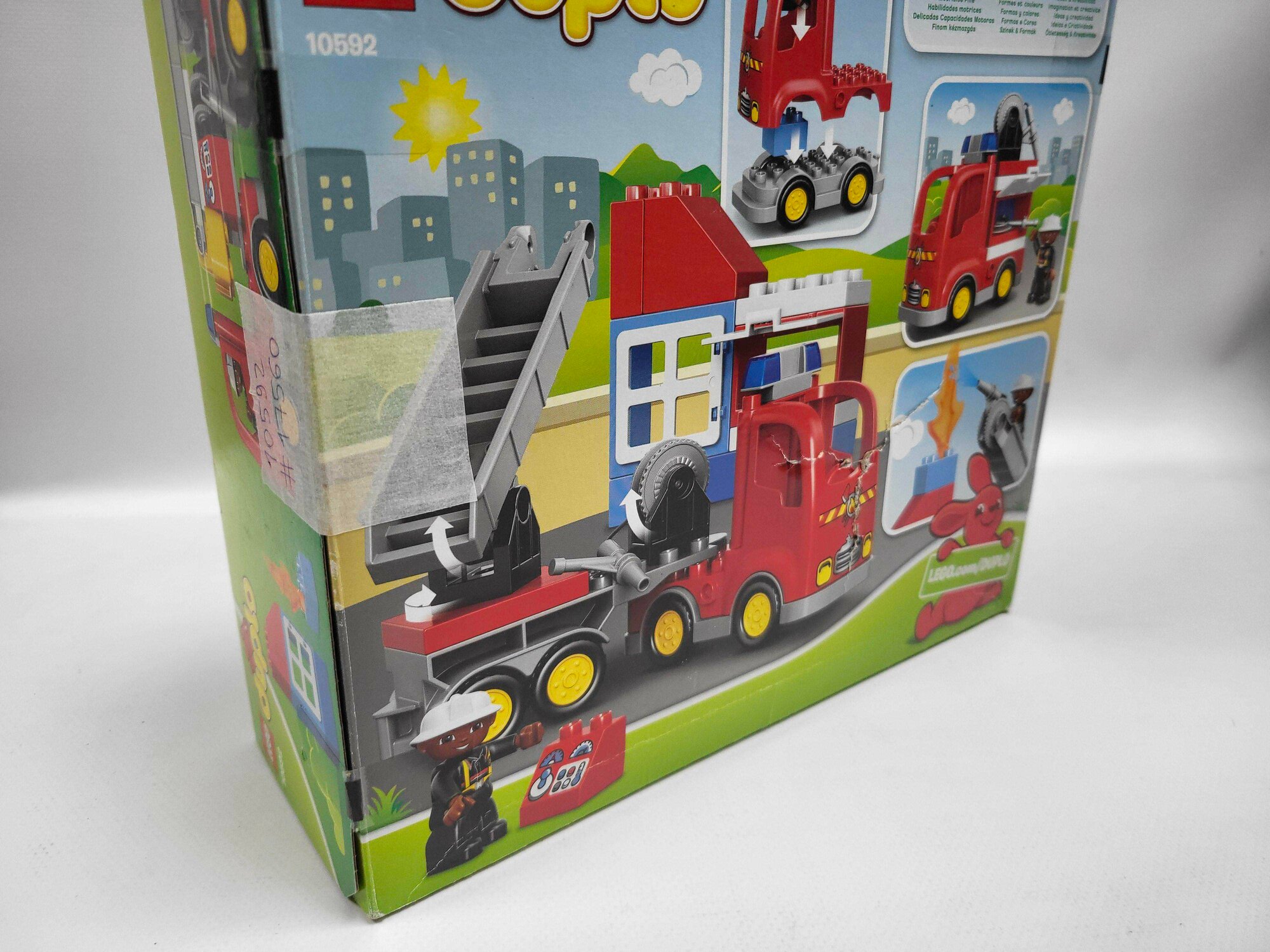 Lego duplo town fire truck 10592 sale