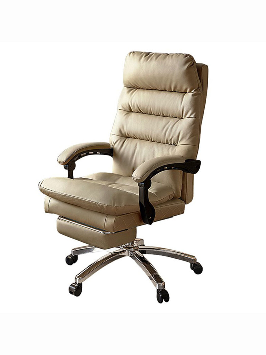 Кресло с подставкой для ног Xiaomi Linsy Office Chair With Backrest And Footrest Warm Gray (BY043-A)