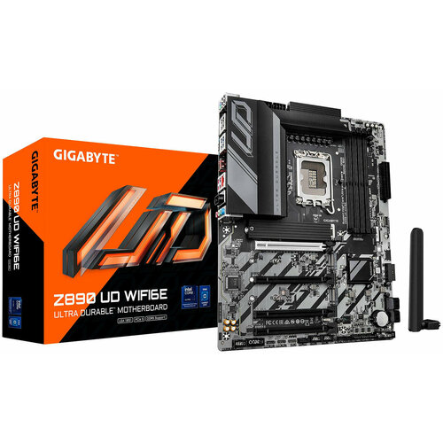 Материнская плата Gigabyte Z890 UD WIFI6E LGA1851 ATX 23490₽
