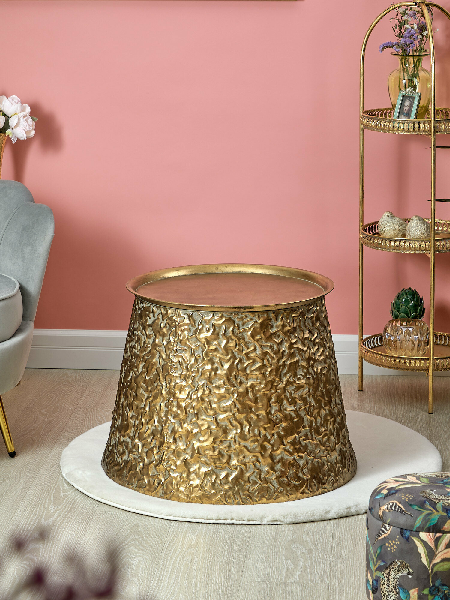 Обзор: 57-221 Столики интерьерные Гана, набор 2 предмета 66х66х49; 56х56х40см, Glasar