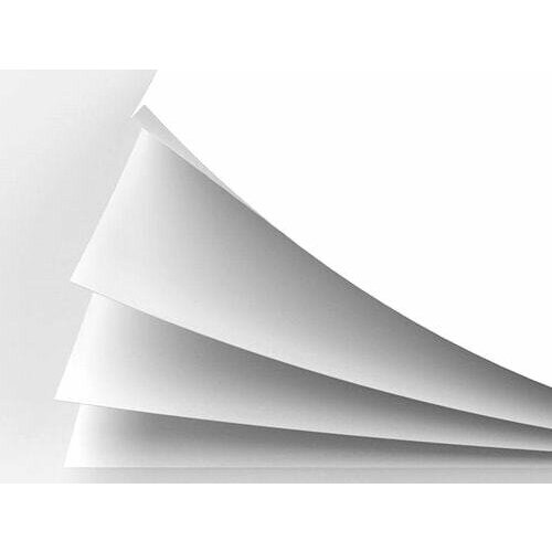 Бумага пластик белый 5070 см для рисования алкогольными спиртовыми чернилами 5 листов 1080₽