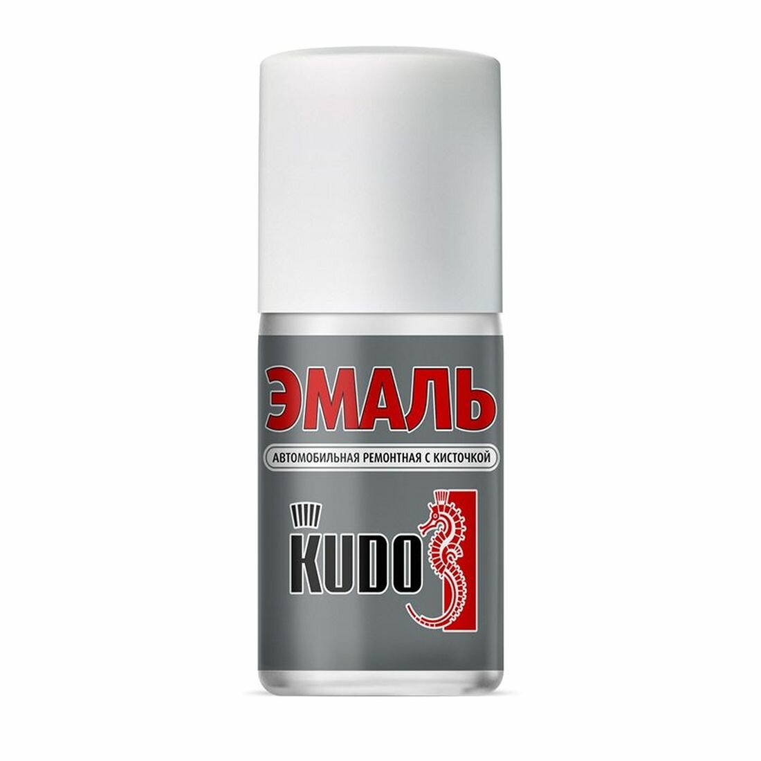 Эмаль автомобильная ремонтная с кисточкой Белое облако 240 KUDO KU70240BB
