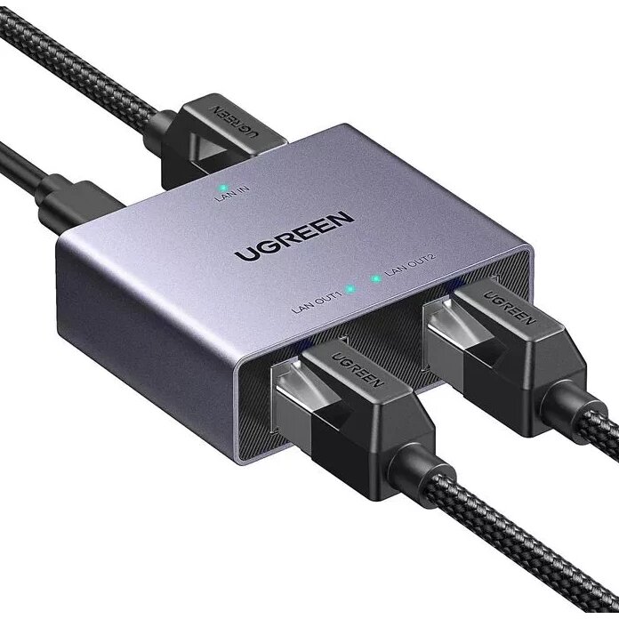 Сплиттер UGREEN NW301 Grey  45311 
