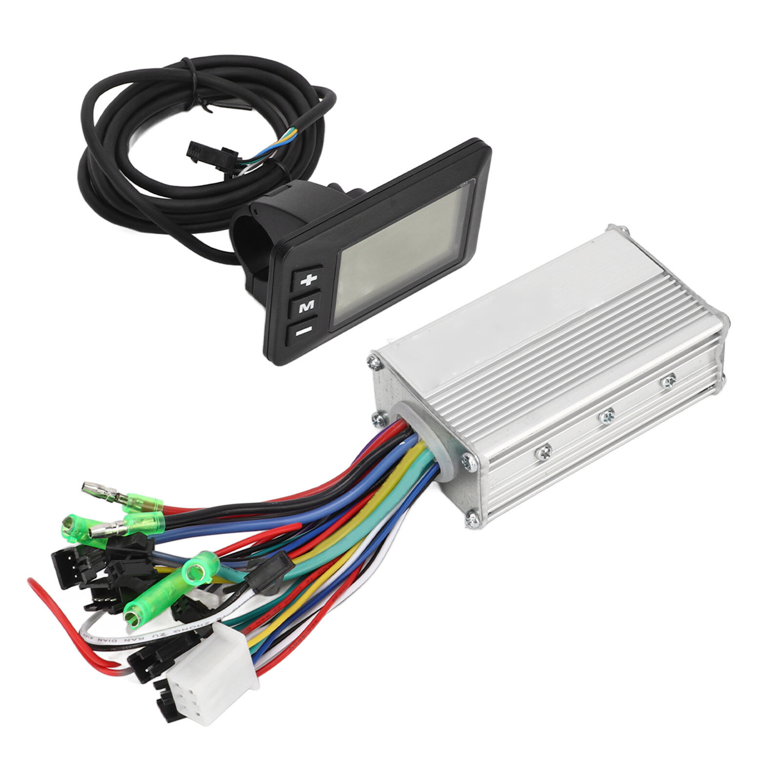 Набор контроллера электрического велосипеда 250W 350W, бесщёточный мотор, LCD дисплей, для самокатов 36 60V