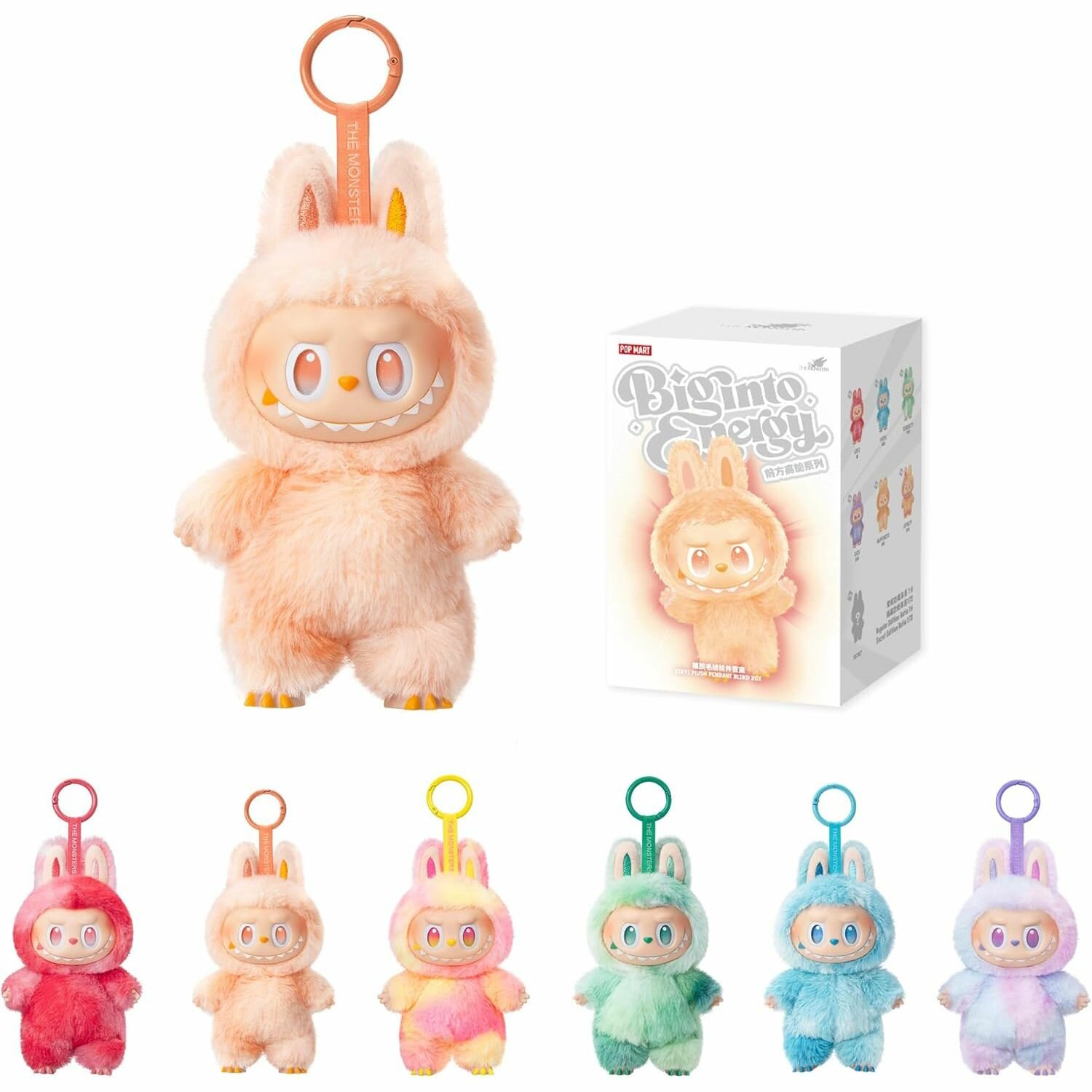 Мягкая игрушка Pop Mart Labubu The Monsters Big into Energy Blind Box (1 штука)