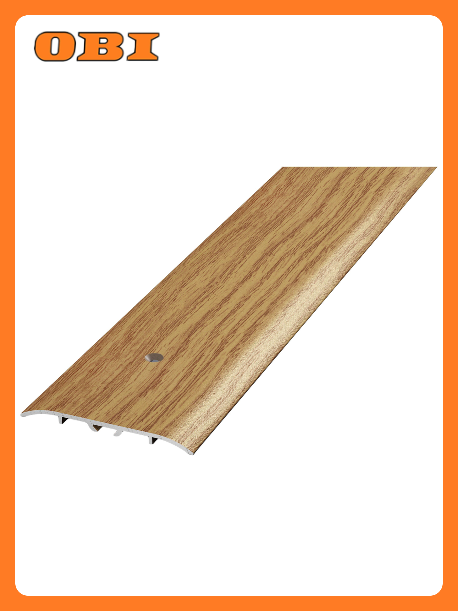 Порог одноуровневый лука ПС 07-1 900.084 Дуб универсал 900х60 мм