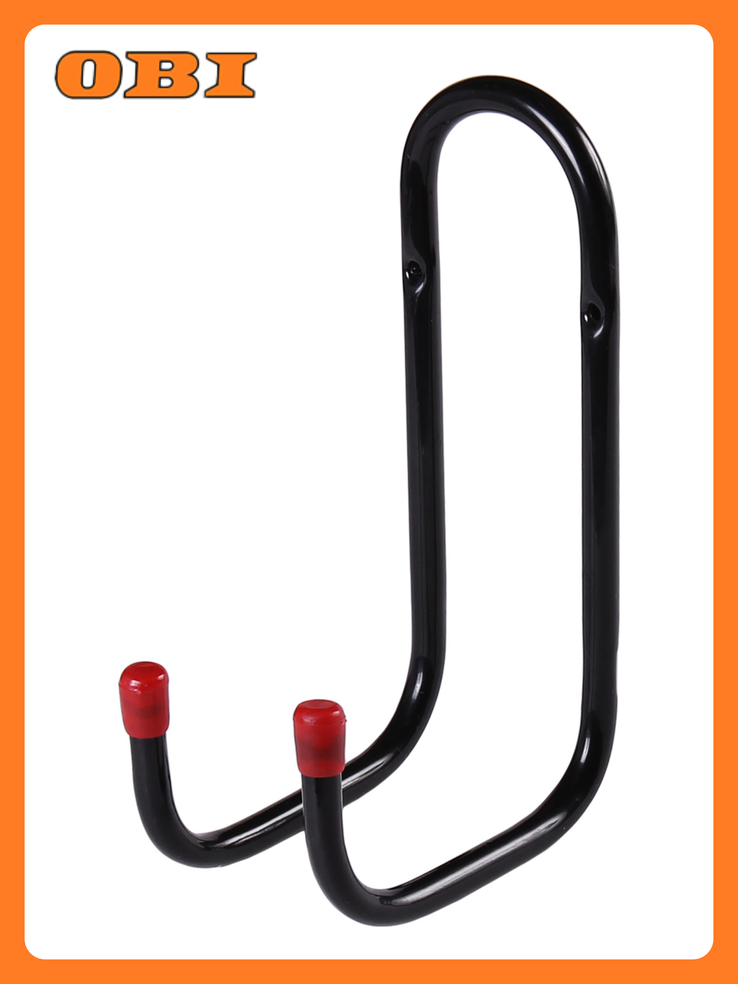 Крючок Larvij двойной черный L12 см