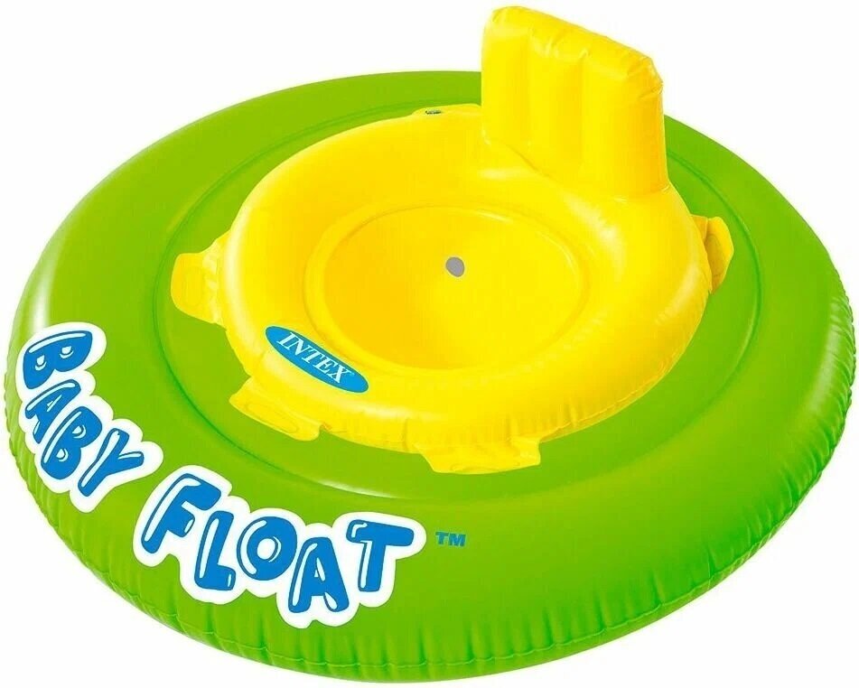 Круг для плавания Intex BABY FLOAT с сиденьем 76 см, 56588