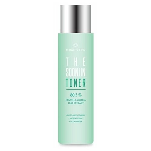 Тонер с центеллой азиатской Deoproce Muse Vera The Soonjin Toner, 200 мл