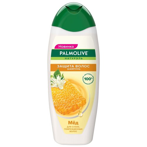 Palmolive шампунь Натурэль Защита волос с экстрактом меда для сухих поврежденных волос, 450 мл