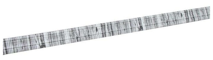 Самоклеящийся ПВХ плинтус 3D черно-белый, текстура, 2,3м - фотография № 2
