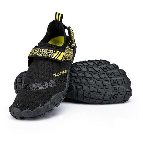 Акваобувь Naturehike, размер 39-40, черный outdoor unisex female water sneakers shoes women beach swimming men footwear for fishing shoes diving beach aqua wading shoes