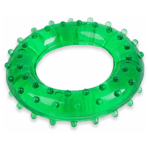 фото Эспандер кистевой "кольцо" для детей, цвет зеленый торг лайнс
