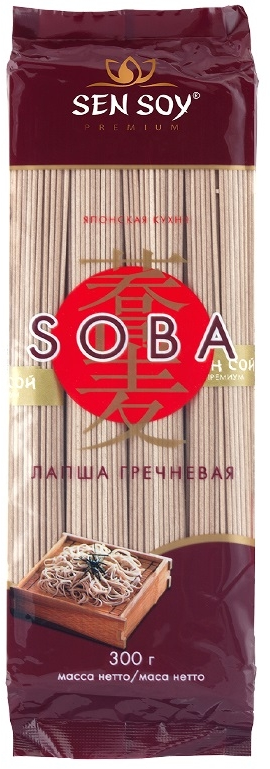 Лапша Sen Soy Premium Soba гречневая 300г Jiangxi Chunsi Foods Co - фото №9