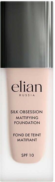 ELIAN RUSSIA Тональный крем для лица Silk Obsession Foundation SPF 10, 35 мл, 10 Panna Cotta