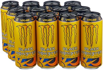 Энергетический напиток Monster Energy VR46, 0.5 л, 12 шт.