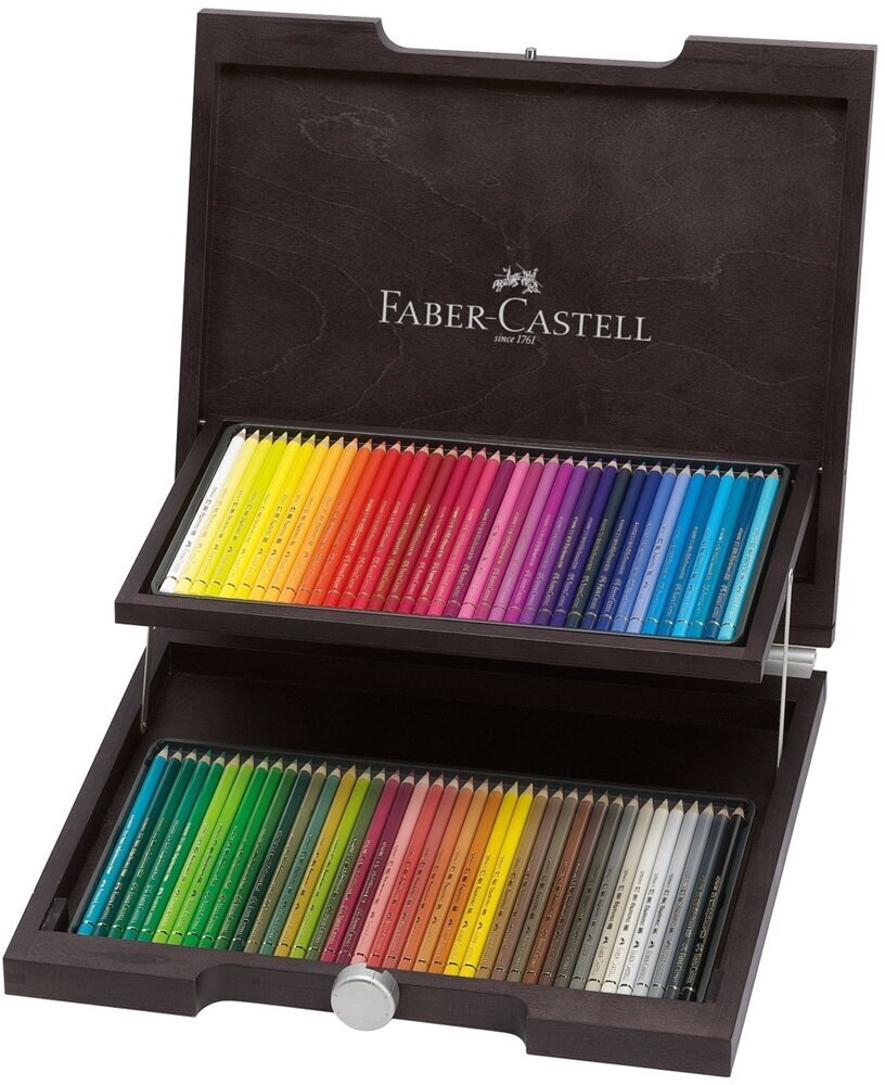 Faber Castell Подарочный набор цветных карандашей Faber Castell Polychromos 72 цвета