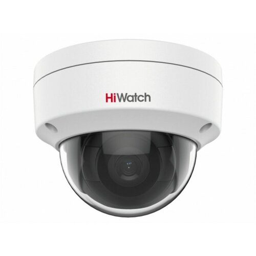 DS-I202 (E) (2.8 mm) HiWatch Уличная купольная IP видеокамера, обьектив 2.8мм, 2Мп, Ик, POE