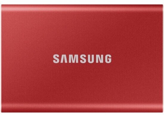 Внешний SSD диск Samsung 1.8" T7 2.0 Tb USB 3.2 Red MU-PC2T0R/WW