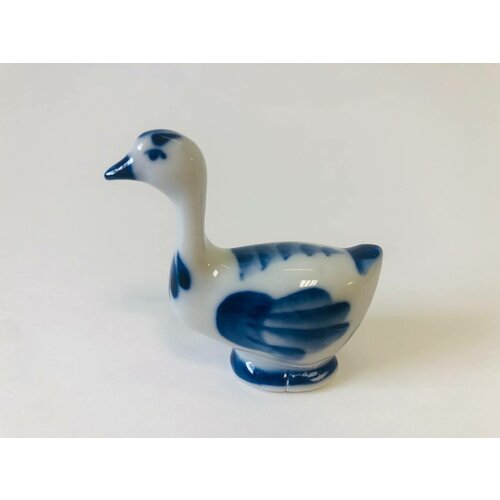 Сувенир Символ года 2023 Заяц (кролик) Гжель, 9,5 см