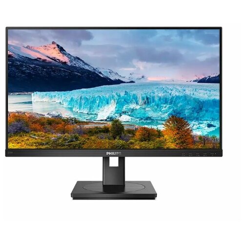 27 Монитор Philips 272S1AE, 1920x1080, 75 Гц, IPS, черный