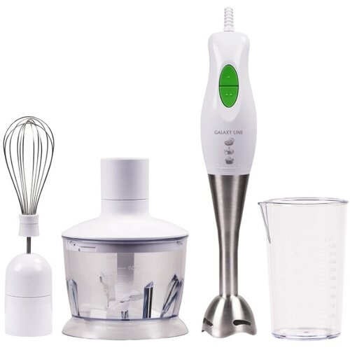 Блендерный набор мощность 300Вт 2скорости работы насадка венчик Galaxy LINE GL 2122 12шт 188000₽