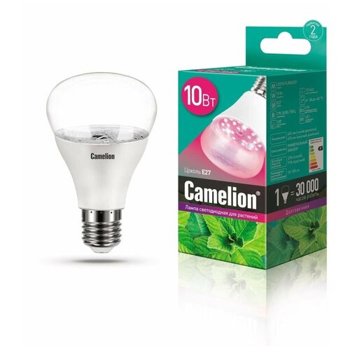 Светодиодная лампа для растений Camelion LED10-PL/BIO/E27 10Вт 220В 13241 15788882