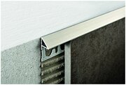 PROJOLLY TRIANGLE Алюминиевый профиль раскладка наружная серебро матовое 10 мм. длина 2.7 метра. PROGRESS PROFILES