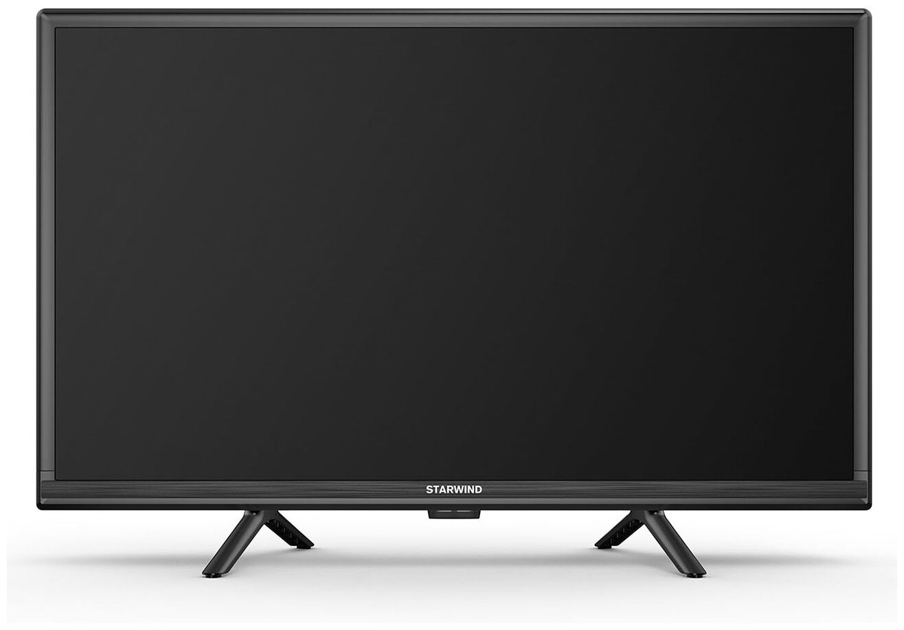 Телевизор 24" Starwind SW-LED24BG202 Slim Design черный/HD/DVB-T/60Hz/DVB-T2/DVB-C/DVB-S/DVB-S2