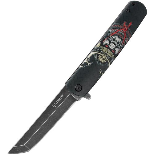 Нож Ganzo G626-BS черный самурай нож складной ganzo g626 gs серый самурай