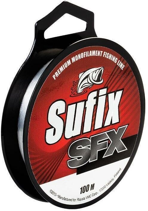 Леска SUFIX SFX прозрачная 100 м 0,16 мм 2,2 кг DS1SU016024A9N