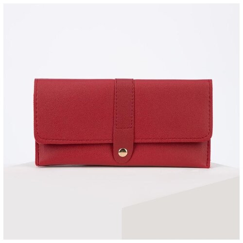 фото Кошелек жен 06-01-01 руно 19,5*2*9, 3 отд, д/карт, на клапане, бордо 5243066 сима-ленд