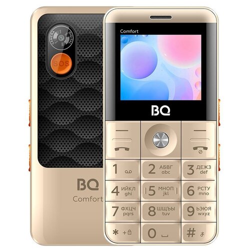 Телефон BQ 2006 Comfort, 2 SIM, золотистый