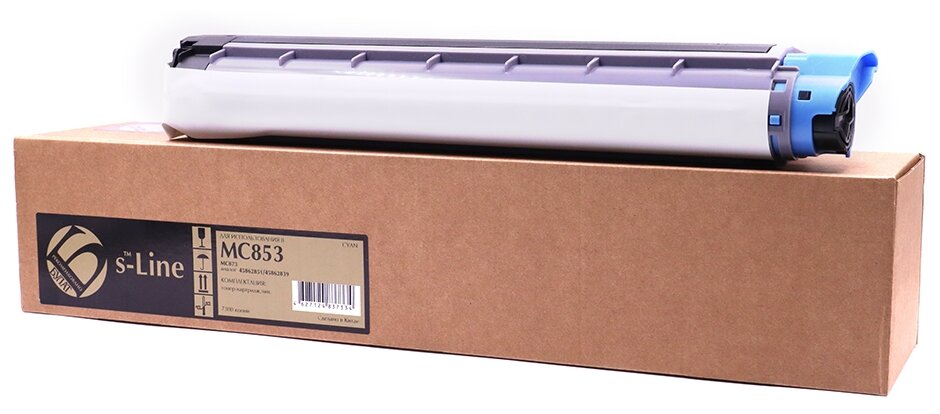 Тонер-картридж булат s-Line 45862850, 45862838 для Oki MC853 (Пурпурный, 7300 стр.), универсальный