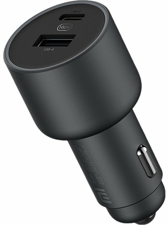 Автомобильные Зарядные Устройства Xiaomi Автомобильное зарядное устройство Xiaomi Car Charger 1A1C (100W) CC07ZM