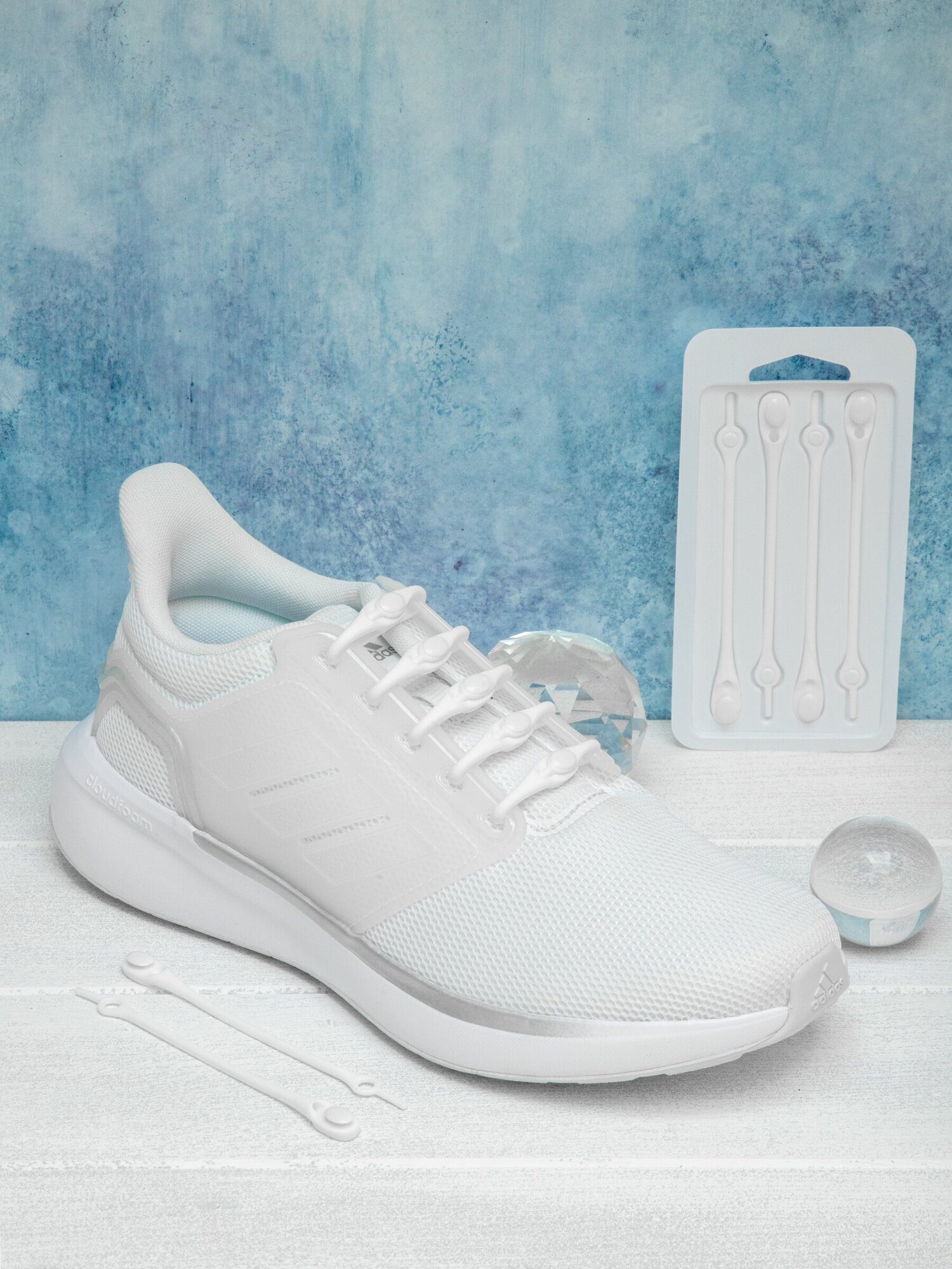 Силиконовые шнурки для обуви и кроссовок, круглые эластичные, с фиксатором. Для детей и взрослых - фотография № 7