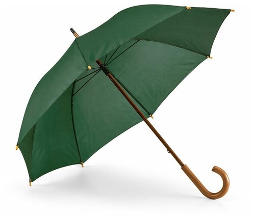 Зонт-трость механика, купол 104 см, зеленый